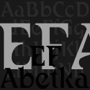 EF Abetka™ Familia tipográfica