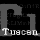 Tuscan font family