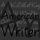 American Writer Schriftfamilie