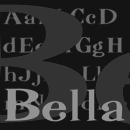 Bella font family