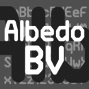 Albedo BV Family font family