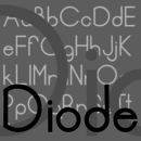 Diode font family