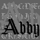 Abby font family