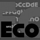 Eco font family