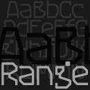 Range font family