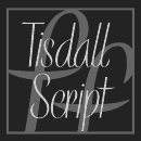Tisdall Script font family