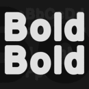 Bold Bold font family
