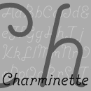 Charminette font family