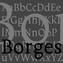 Borges font family