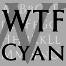 WTF Cyan Sans Familia tipográfica