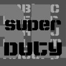 Super Duty font family