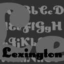 Lexington™ font family
