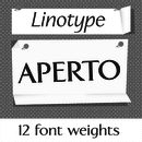 Linotype Aperto™ font family