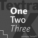 Linotype Textra™ font family