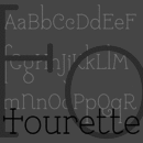 Tourette Familia tipográfica