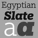 Egyptian Slate™ famille de polices