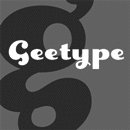 Geetype™ Schriftfamilie