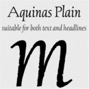 Aquinas™ font family