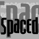 Spaced Out Schriftfamilie