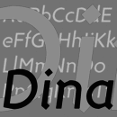Dina font family