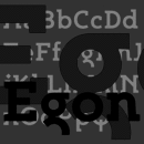 Egon font family