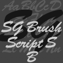 SG Brush Script™ SB Familia tipográfica
