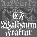 EF Walbaum Fraktur font family