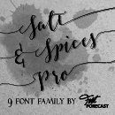 Salt and Spices Pro Familia tipográfica