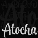 Atocha font family
