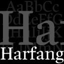 Harfang Pro™ Schriftfamilie
