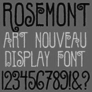 Rosemont font family
