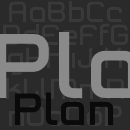 Plan™ font family