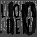Lions Den Familia tipográfica