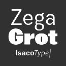 Zega Grot famille de polices