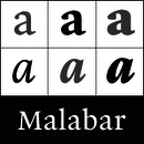 Malabar® Schriftfamilie