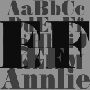 EF Annlie™ font family