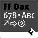 FF Dax® Schriftfamilie