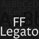 FF Legato® font family
