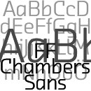 FF Chambers™ Sans font family