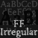 FF Irregular® font family