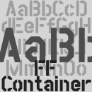 FF Container™ font family