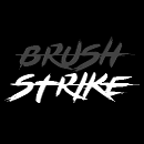 Brushstrike font family