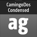 CamingoDos Condensed font family