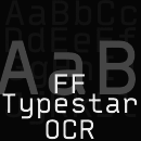 FF Typestar™ OCR font family