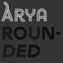 Arya Rounded famille de polices