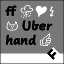 FF Uberhand™ Text font family