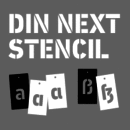 DIN® Next Stencil font family