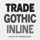 Trade Gothic Inline® font family