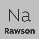 Rawson font family