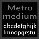 Metromedium™ #2 font family